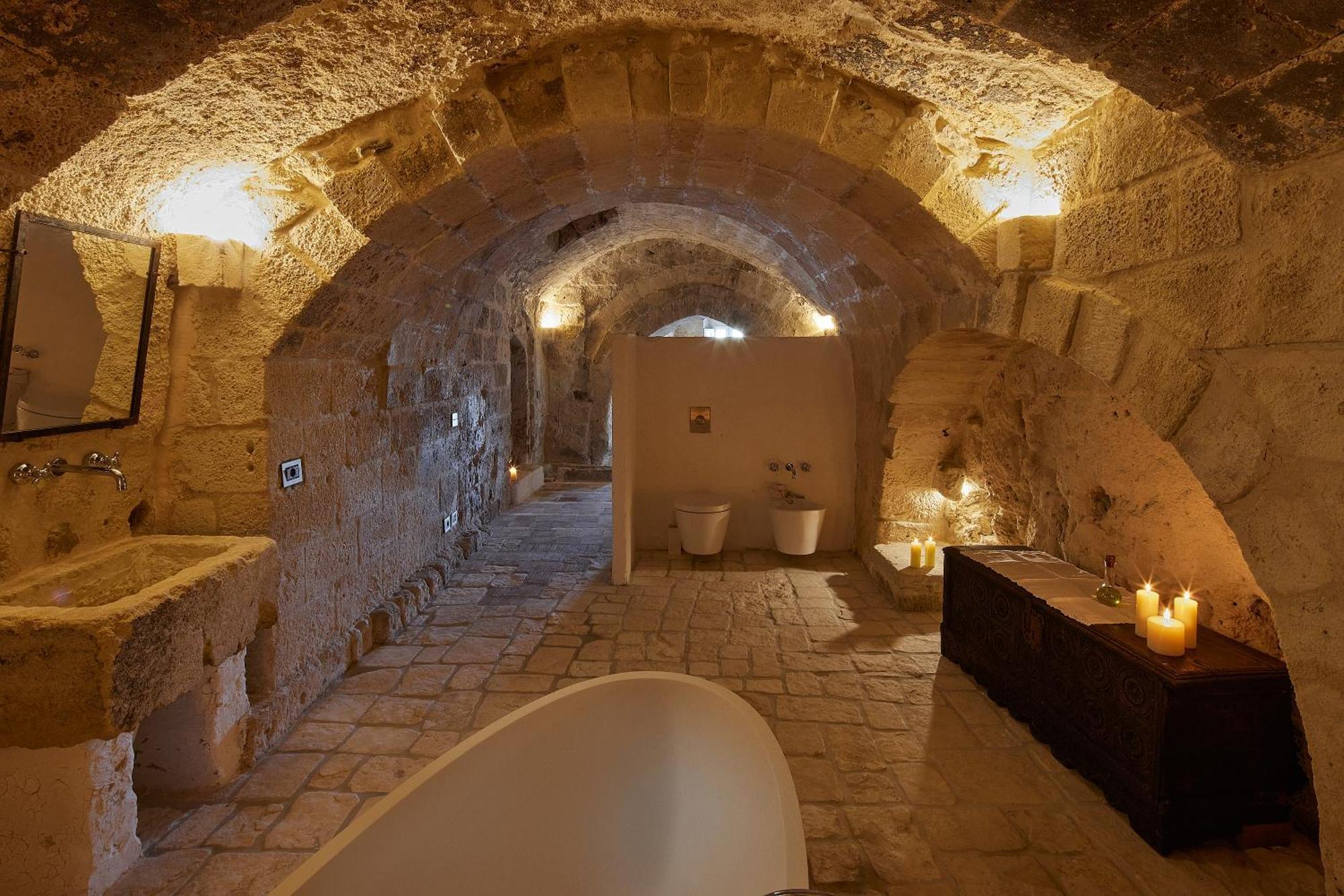 Hotel Sextantio Le Grotte Della Civita à Matera Extérieur photo