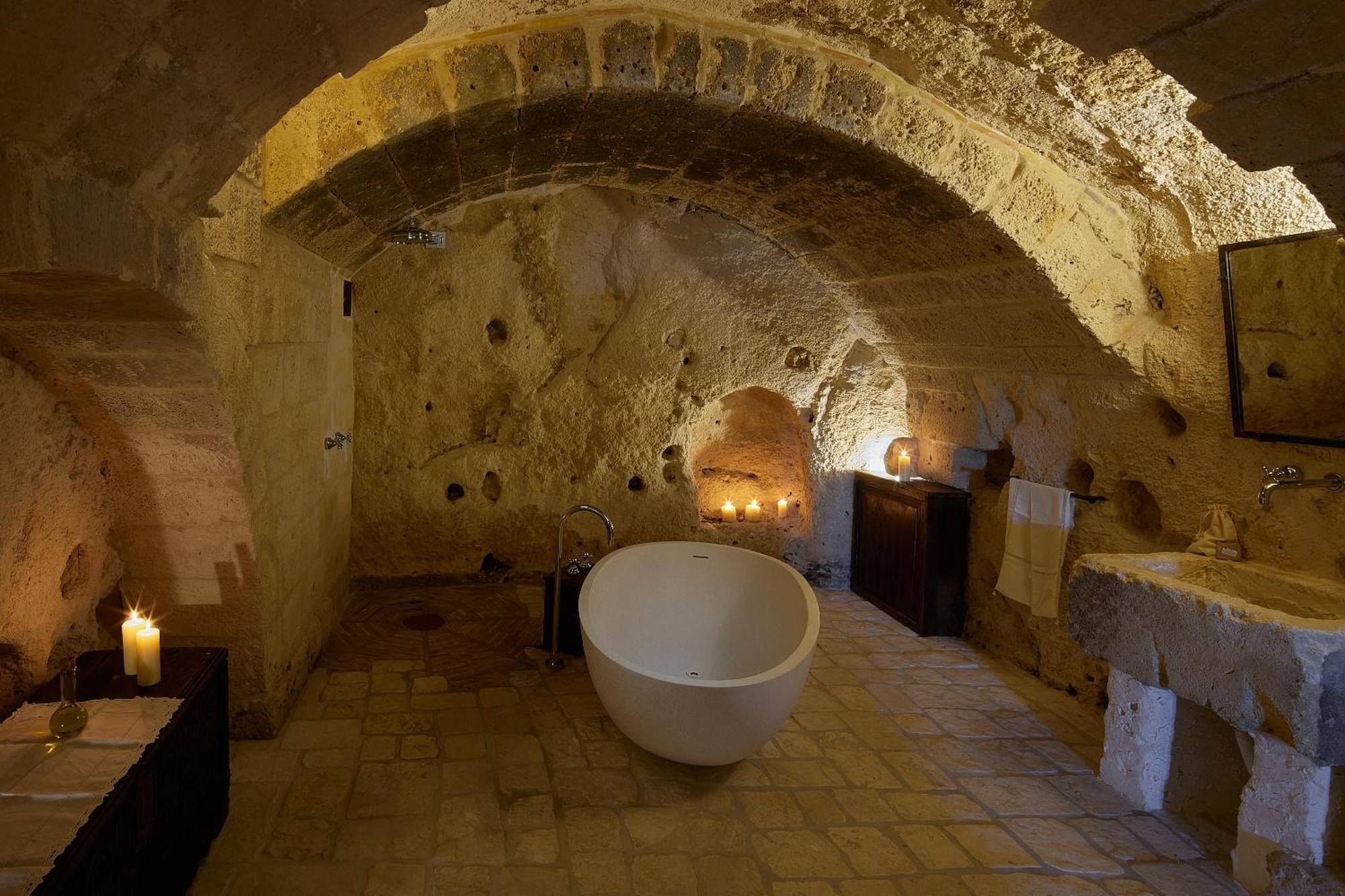 Hotel Sextantio Le Grotte Della Civita à Matera Extérieur photo