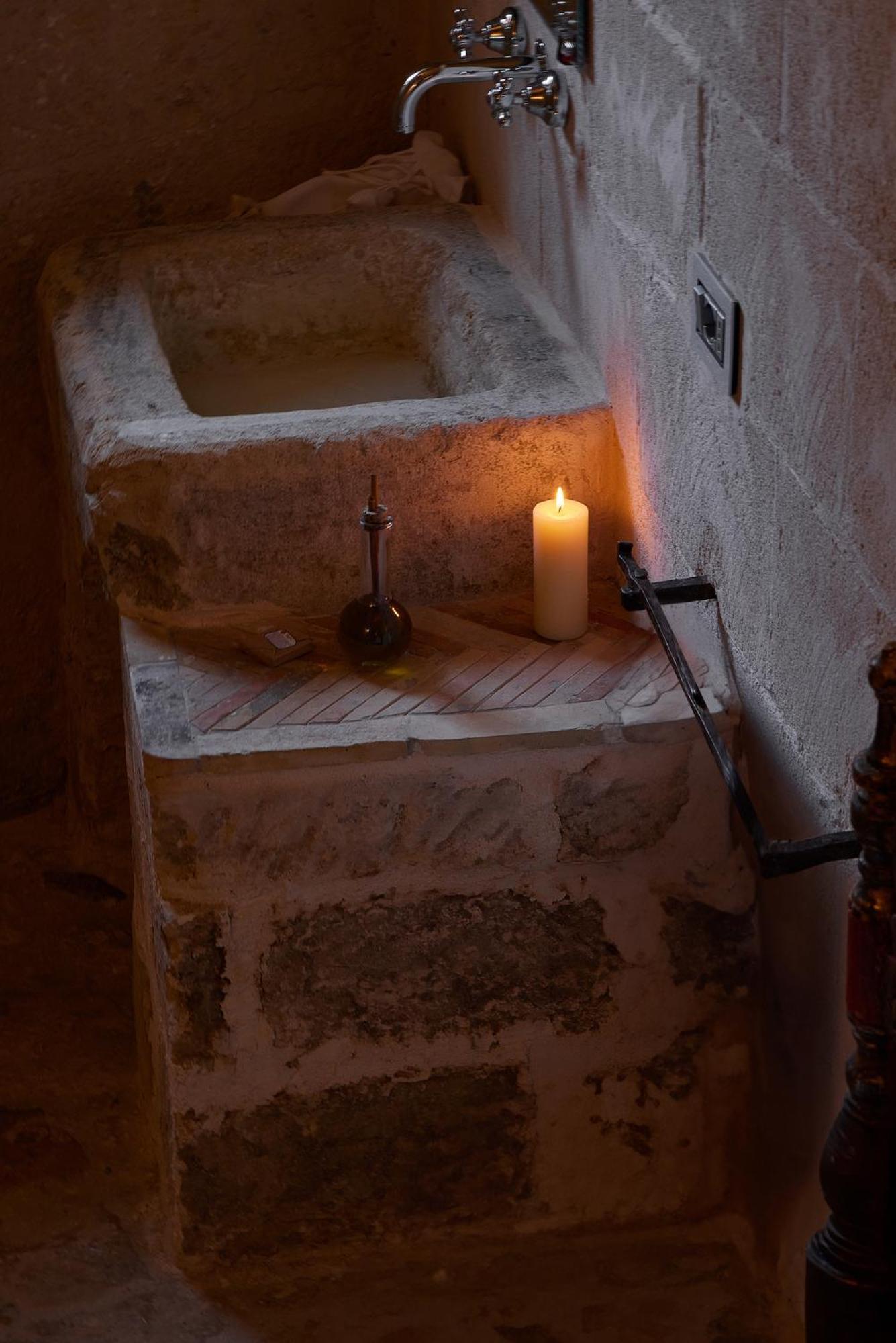 Hotel Sextantio Le Grotte Della Civita à Matera Extérieur photo