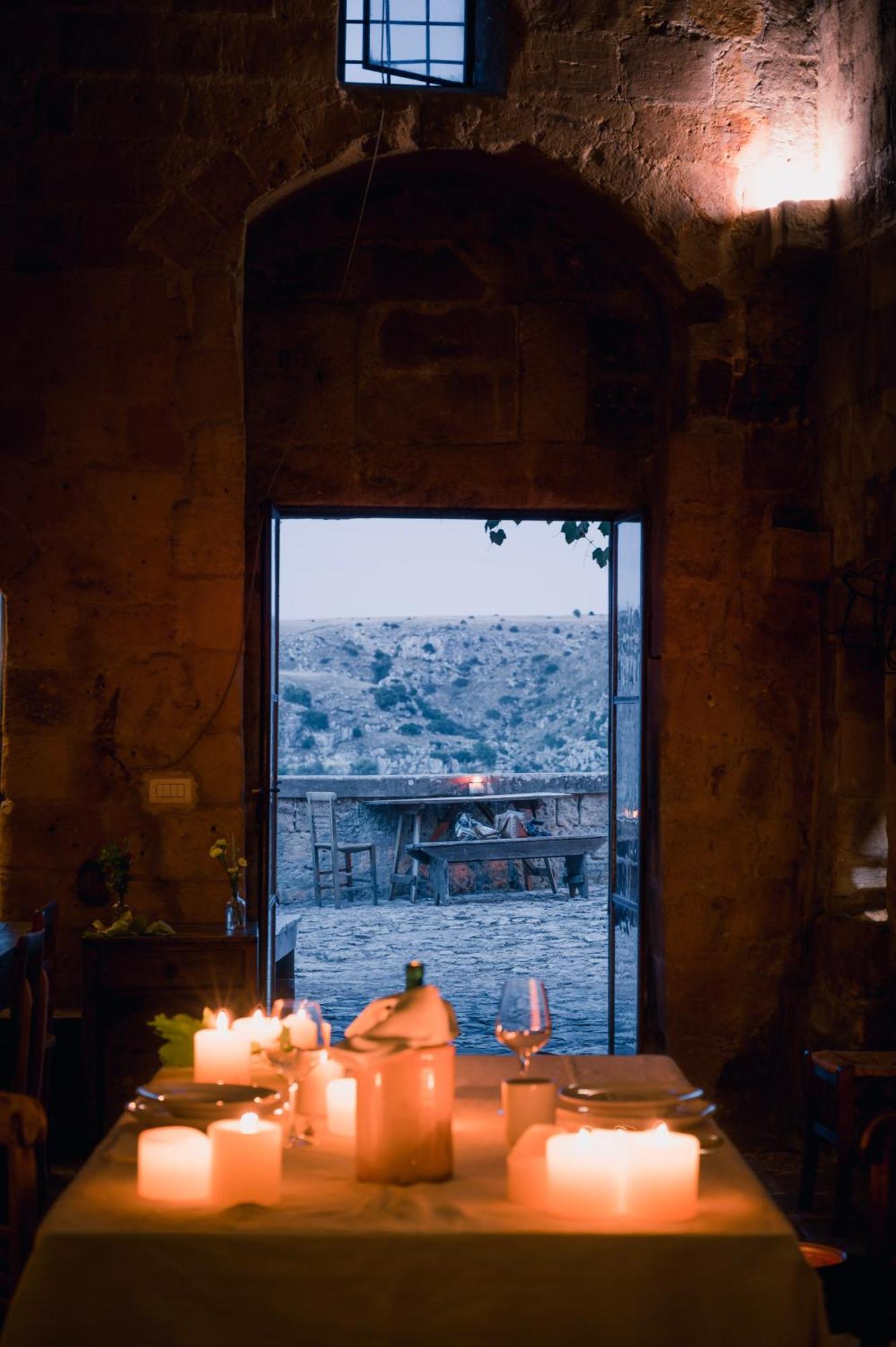 Hotel Sextantio Le Grotte Della Civita à Matera Extérieur photo