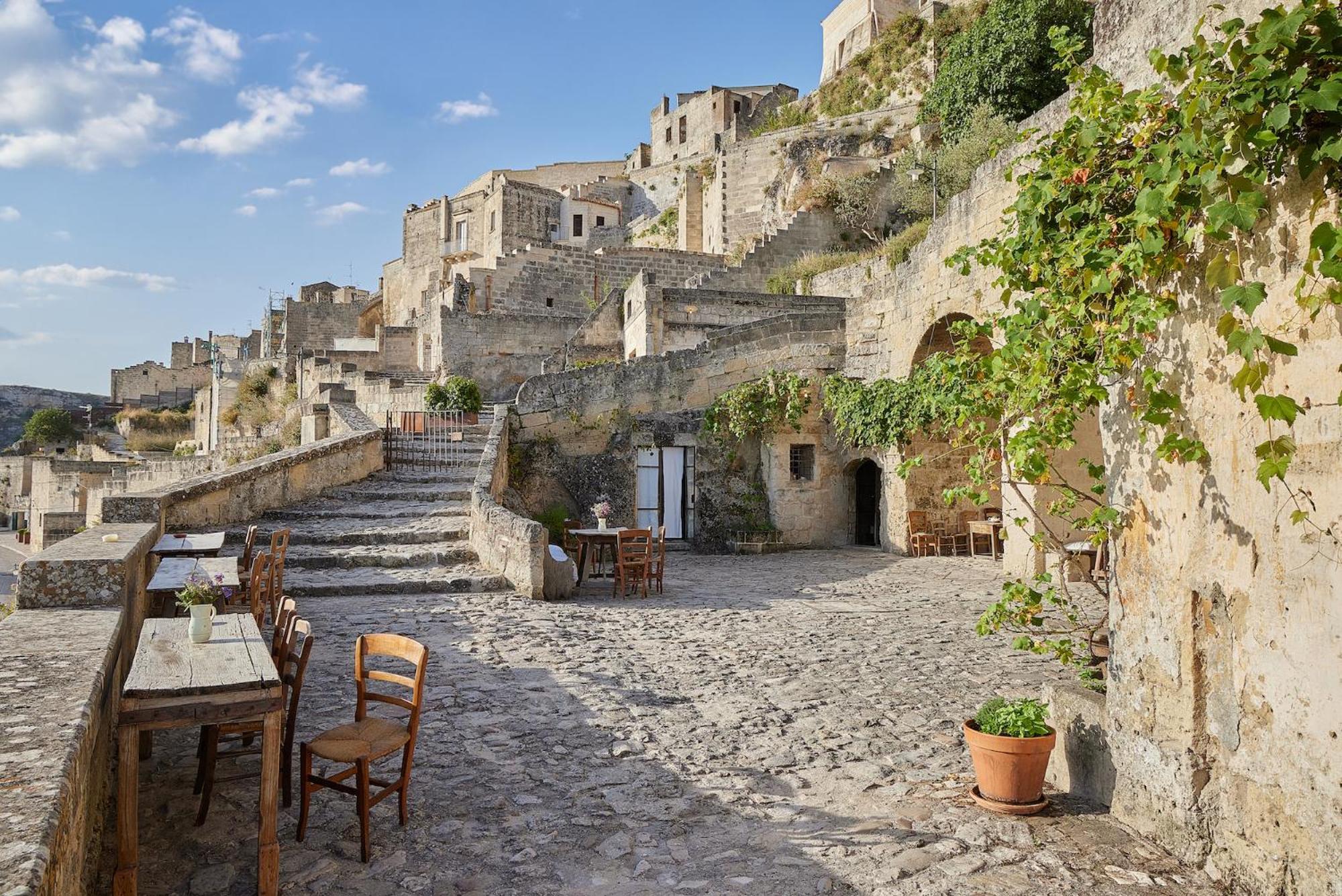 Hotel Sextantio Le Grotte Della Civita à Matera Extérieur photo