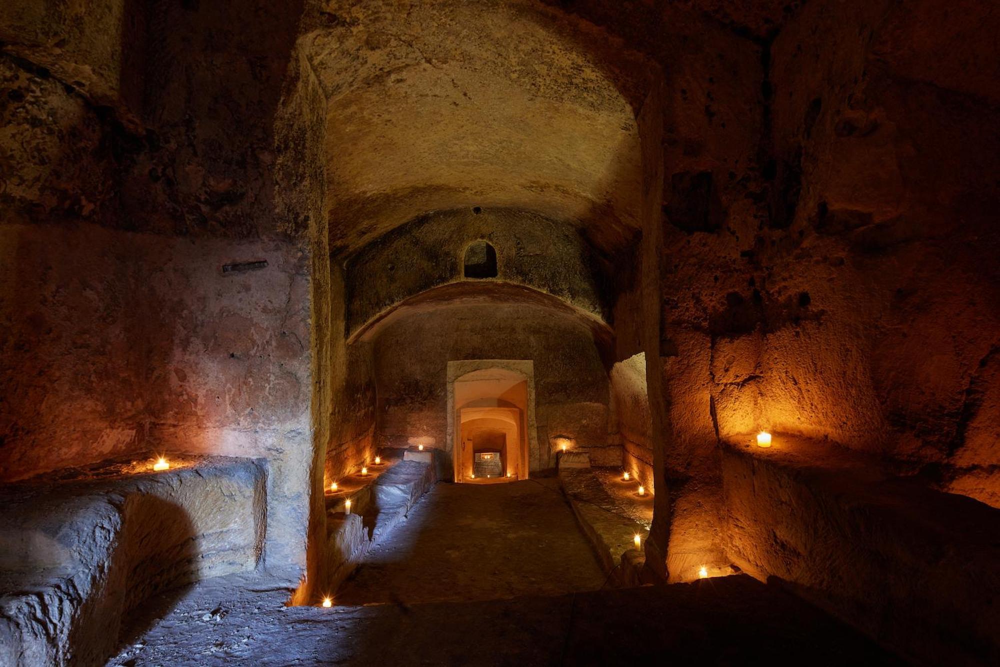 Hotel Sextantio Le Grotte Della Civita à Matera Extérieur photo