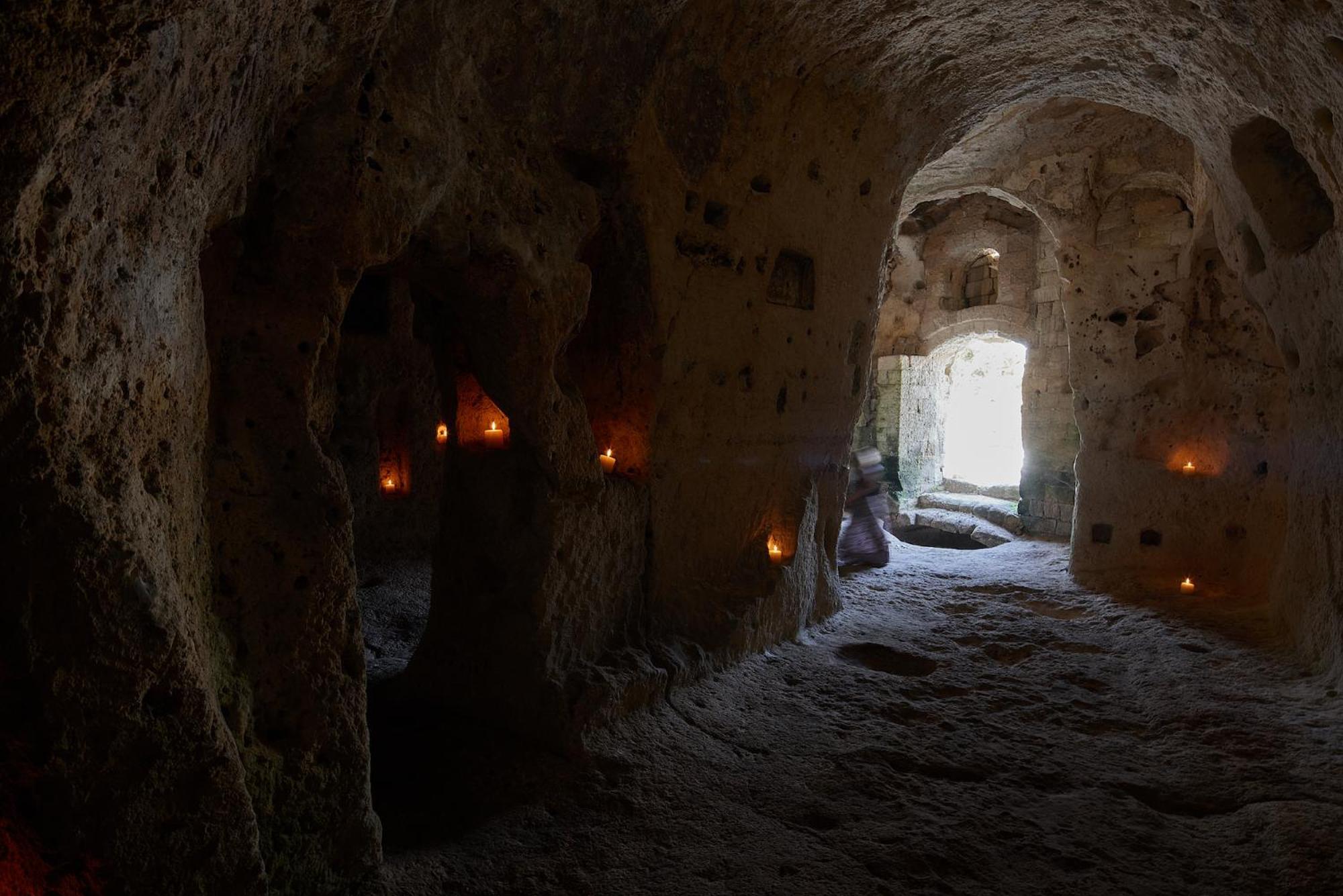 Hotel Sextantio Le Grotte Della Civita à Matera Extérieur photo